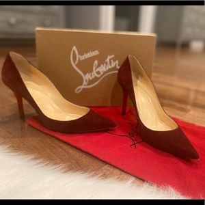 Christian Louboutins Apostrophy Pump 85mm 38 / 7.5
